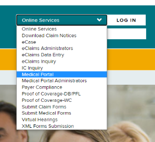 Medical Portal Online Services Link