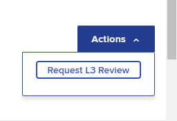 Request L3 Review button