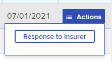 Respond to Insurer Button