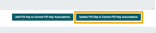 Update POI Rep in Current POI Rep Associations