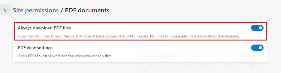 Always download PDF files