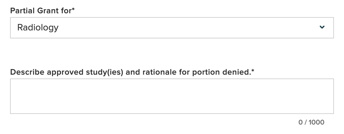 Radiology details